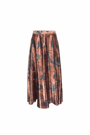 Copper Maxi Skirt ALKAID